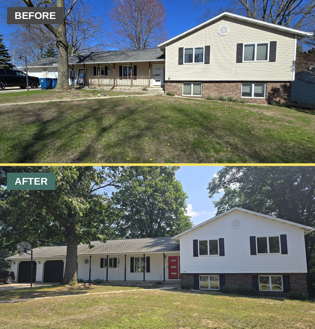 Before and after: Exterior refresh